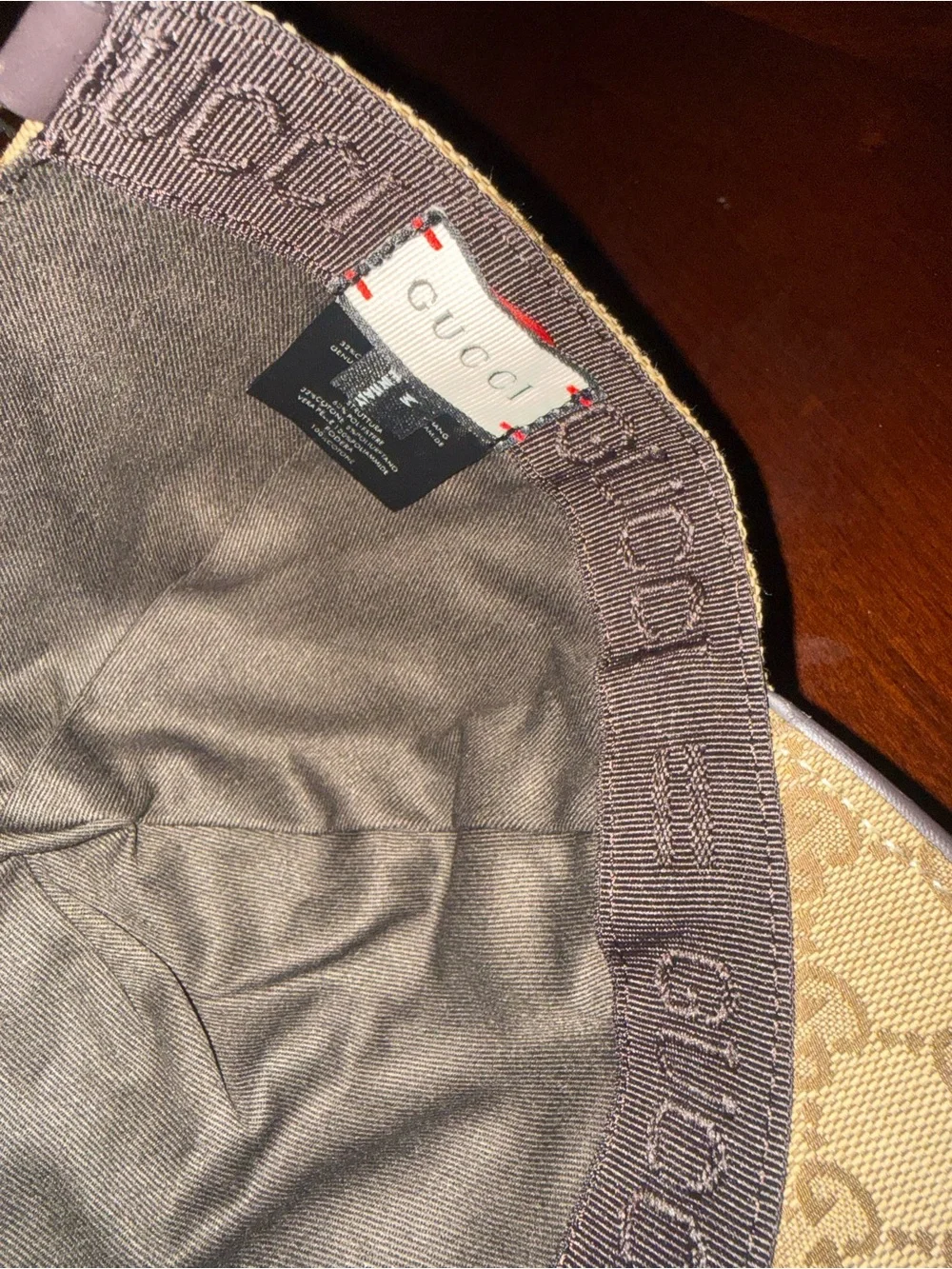 Gucci baseball cap